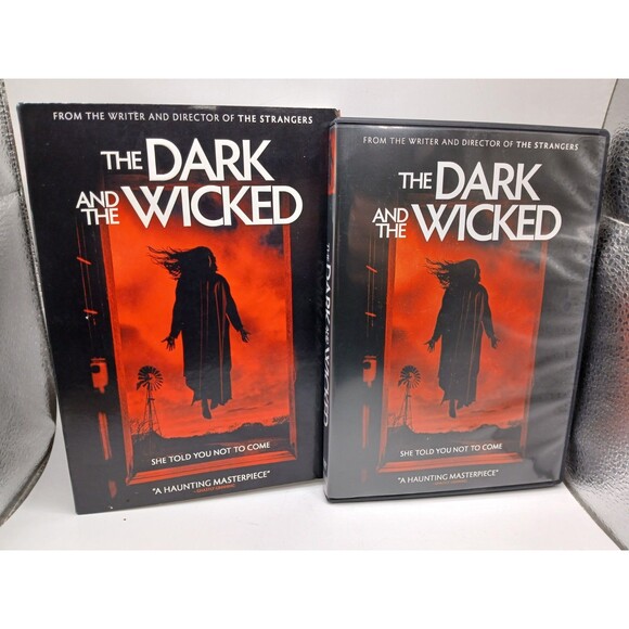 The Dark and the Wicked DVD Slipcover Shudder Horror Film 2020 With Slip Cover - Picture 1 of 9